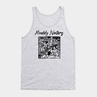 muddy waters ll vinyl store Tank Top